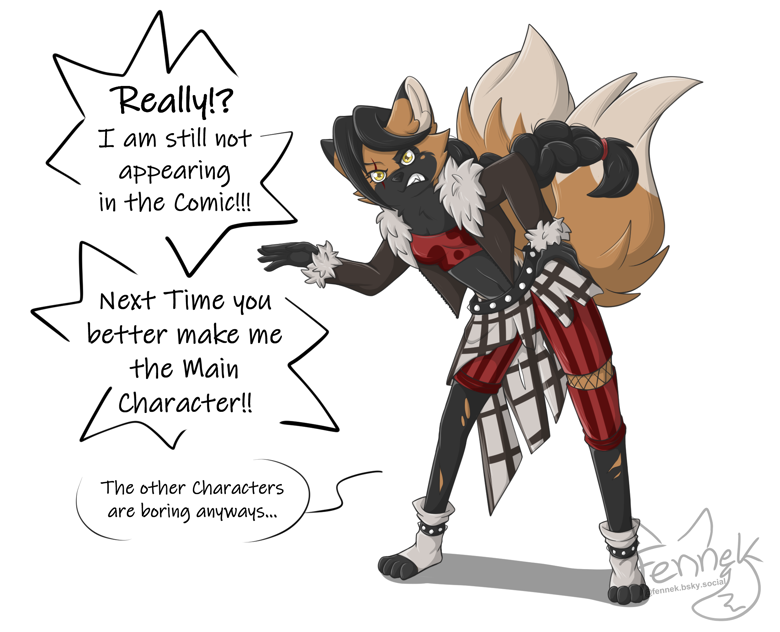 Mad Cross Fox Girl Roxy