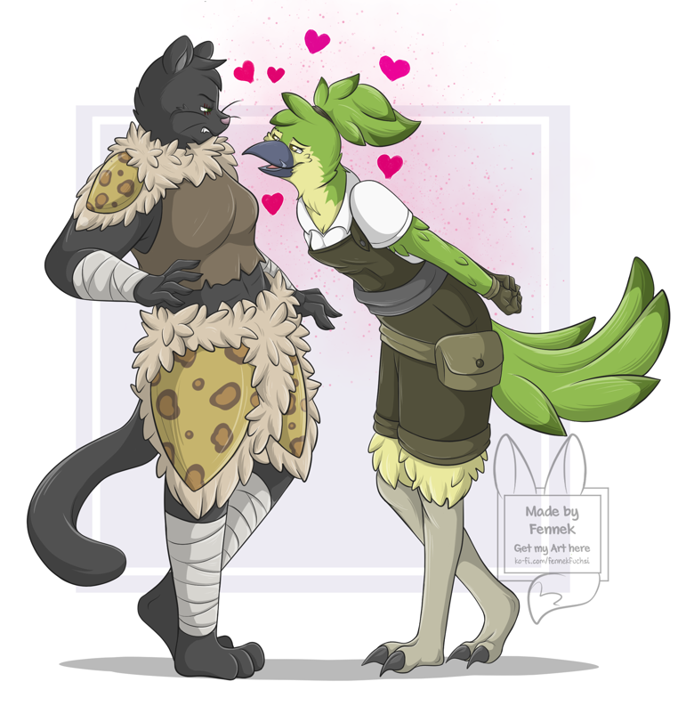 Tabaxi and Kenku Love?