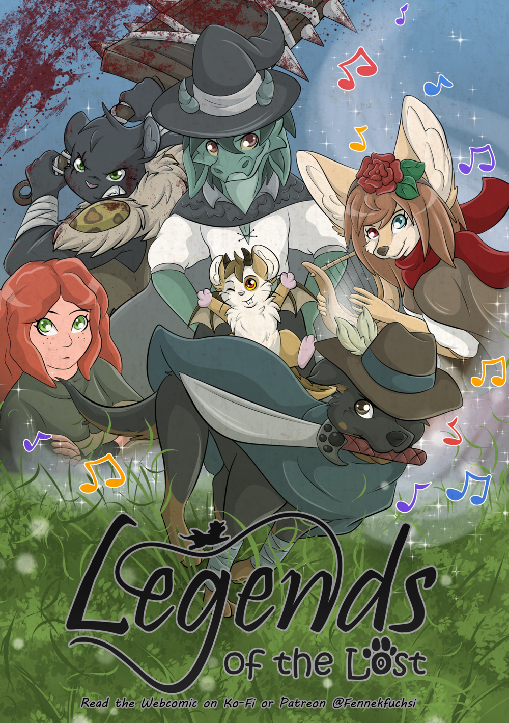 Comic Cover 'Legends of the Lost'