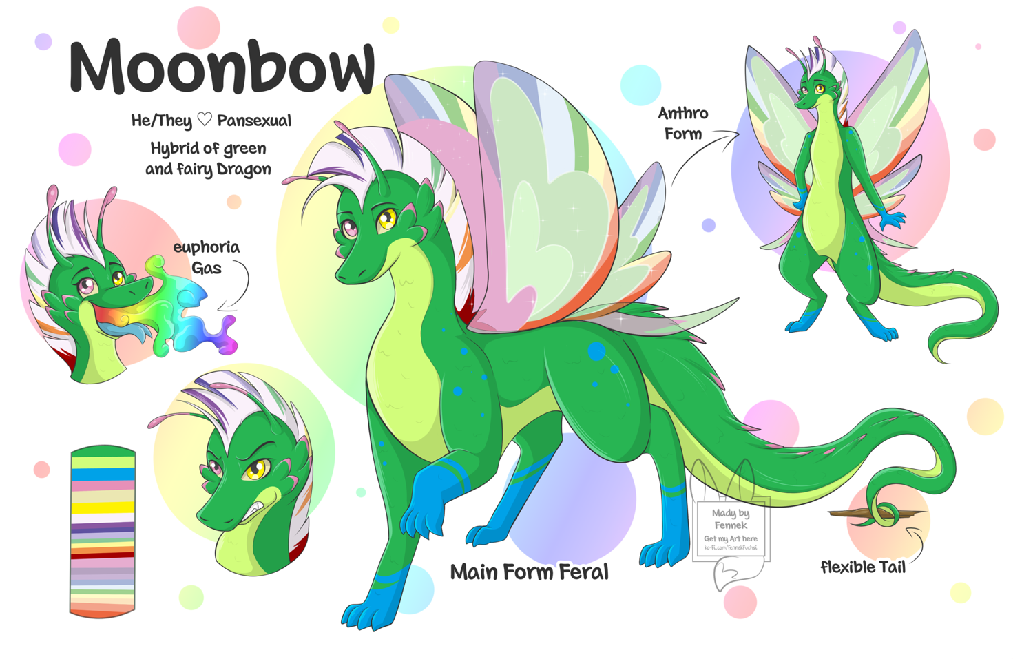Fairy-Green Dragon Reference Sheet