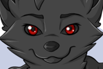 Furry Reference Sheet Black Wolf