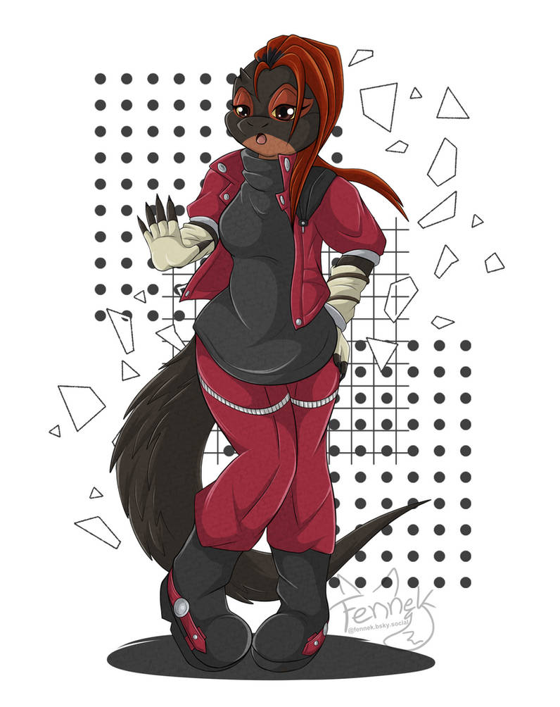 Shiny Braixen Rockstar