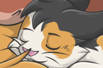 Cuddlepile of Cats, Dragons and a Fox