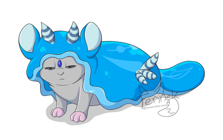 Blue Snug Hamster
